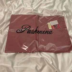 Pashmina Scarf from Italy - pale pink